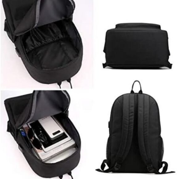 Smile Luminous Backpack USB Charging Pencil Case - Picture 6 of 7